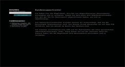 Desktop Screenshot of endkunden-support.platinummobile.de